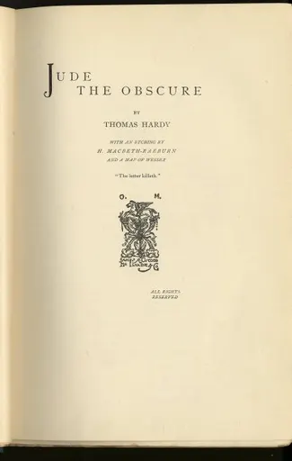 Jude the Obscure 사용자 등록 사진