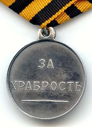 Medal "For Bravery" 사용자 등록 사진