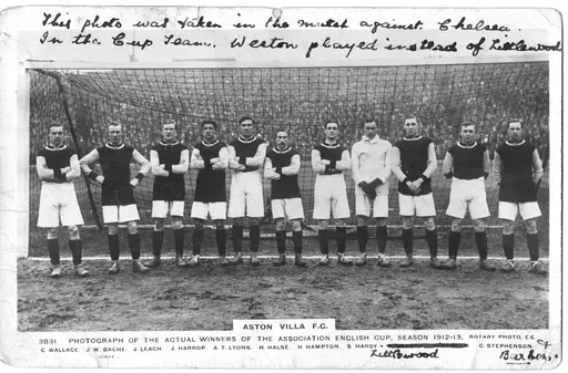 1912–13 FA Cup 사용자 등록 사진
