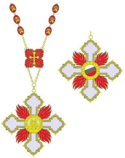 Collar of the Order of Saints Cyril and Methodius 사용자 등록 사진