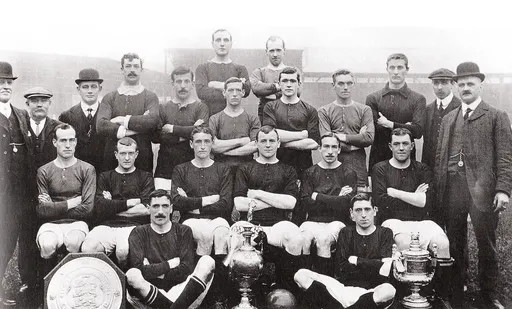 1908 FA Charity Shield 사용자 등록 사진