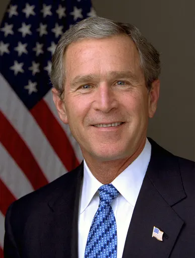 조지 W. 부시 사용자 등록 사진