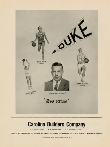 1955–56 Duke Blue Devils men's basketball team 사용자 등록 사진