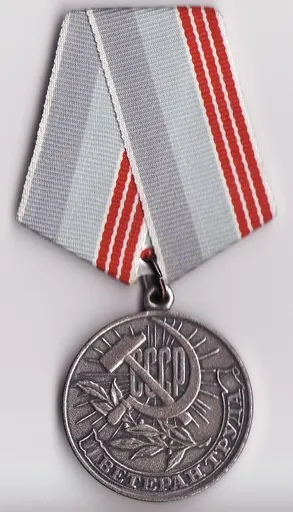 Medal "Veteran of Labour" 사용자 등록 사진