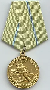 Medal "For the Defence of Odessa" 사용자 등록 사진