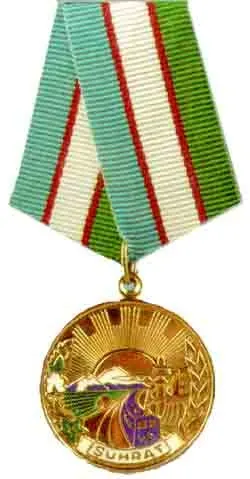 Shukhrat medal 사용자 등록 사진