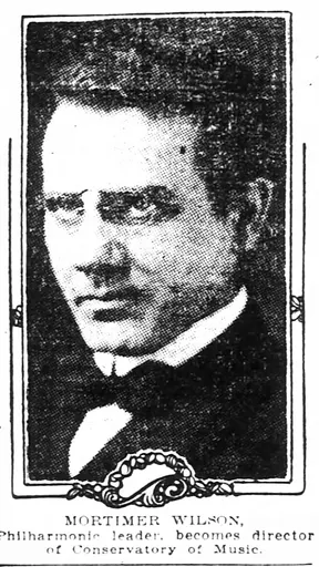 Mortimer Wilson 사용자 등록 사진