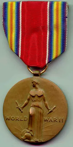 World War II Victory Medal 사용자 등록 사진