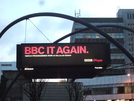 BBC iPlayer 사용자 등록 사진