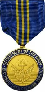 Navy Distinguished Civilian Service Award 사용자 등록 사진